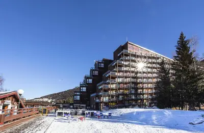 L'établissement Résidence Belles Challes - Studio 4 personnes pied des pistes MAE-6514 en hiver