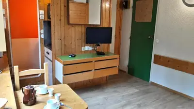 Cuisine ou kitchenette dans l'établissement Résidence Nova 1 - Studette 2 personnes pied des pistes MAE-6554
