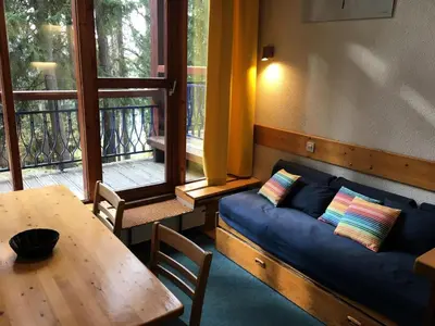 Coin salon dans l'établissement Résidence Alliet - Appartement 3 pièces mezzanine 6/7 personnes MAE-7804