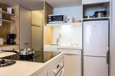 Cuisine ou kitchenette dans l'établissement Résidence Varet 2 - Appartement 3 pièces 6-7 personnes Varet MAE-7864