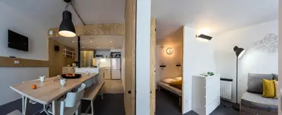 Cuisine ou kitchenette dans l'établissement Résidence Varet 2 - Appartement 3 pièces 6-7 personnes Varet MAE-7864