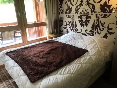 Un ou plusieurs lits dans un hébergement de l'établissement Résidence Les Souverains Edenarc - Appartement de standing 2 Pièces 4 persones MAE-0924