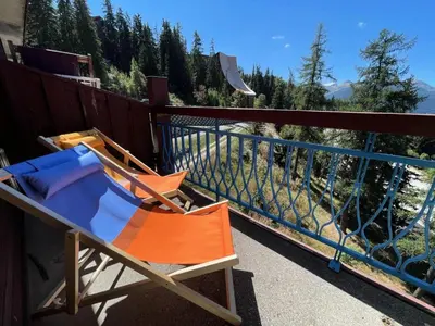 Balcon ou terrasse dans l'établissement Résidence Ruitor - Deux pièces 4 personnes MAE-1904