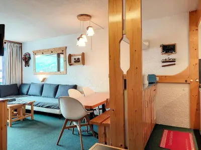 Coin salon dans l'établissement Résidence Nova 2 - Appartement 2 pièces 6 personnes proche des pistes MAE-4654