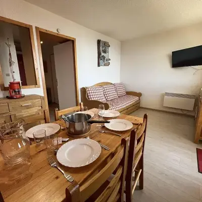 Studio rénové de 26 m² pour 4 pers avec balcon