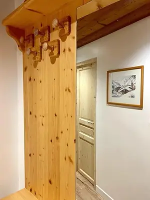 Plan de l'établissement Studio 4 p avec terrasse proche remontée mécanique