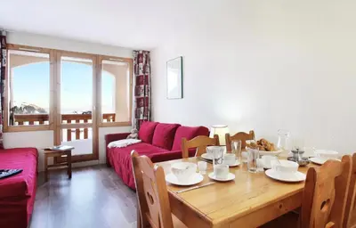 Coin salon dans l'établissement Résidence La Licorne - maeva Home - Studio 4 personnes - Confort MAE-8601