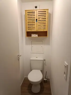 Salle de bains dans l'établissement 4-6 pers ski pieds Belle Plagne Les Gémeaux