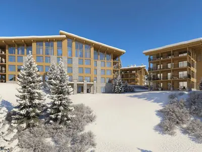 L'établissement Appartement neuf avec terrasse, SPA et parking inclus - 6 pers - FR-1-352-103 en hiver