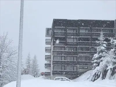 L'établissement Appartement 3 pièces pour 6 personnes à Plan Peisey, accès direct pistes - FR-1-757-121 en hiver
