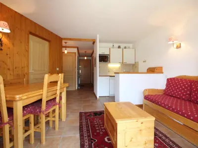 Cuisine ou kitchenette dans l'établissement Appartement 4 pièces avec PARKING, animaux admis, accès pistes - 6 pers, Vallandry - FR-1-757-115