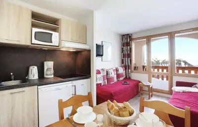 Cuisine ou kitchenette dans l'établissement Résidence La Licorne - maeva Home - Appartement 3 pièces 6 personnes - Confort MAE-9971