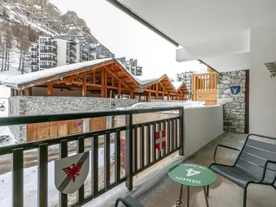 Vue générale sur la montagne ou vue sur la montagne depuis l'appartement