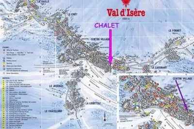Plan de l'établissement Chalet Ancolie 2e Appartement cosy dans un chalet
