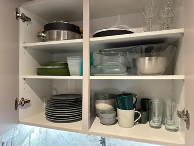 Cuisine ou kitchenette dans l'établissement Studio les Tufs pied des pistes Tignes Val Claret départ ESF