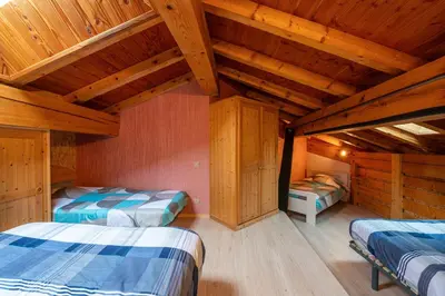 Un ou plusieurs lits dans un hébergement de l'établissement Mountain Lover - Joli studio au pied des pistes