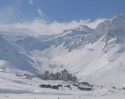L'établissement Très beau Studio au Centre de Tignes Val Claret en hiver