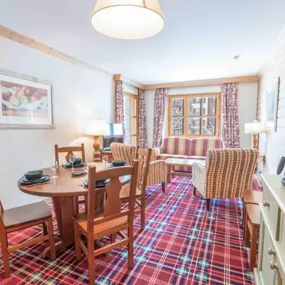 Arc 1950 - 2 bed ski-in ski-out with stunning views