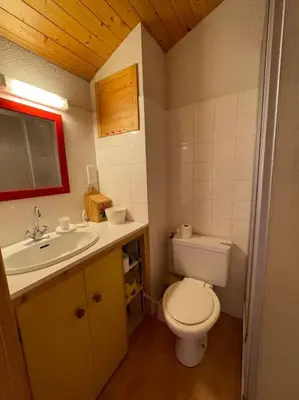 Salle de bains dans l'établissement T2 5 p Champagny-le-Haut