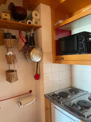Cuisine ou kitchenette dans l'établissement T2 5 p Champagny-le-Haut