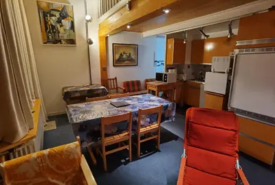 Cuisine ou kitchenette dans l'établissement MyHome - Génépis 35 - Duplex 6 pax skis aux pieds - Val Claret