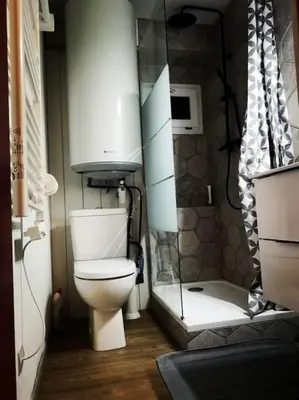 Salle de bains dans l'établissement MyHome - Plein Soleil 31 - Charmant studio 4 personnes au pied des pistes - Val Claret