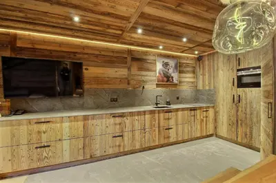 Plan de l'établissement ARC 1950, Appartement style Chalet Haut de Gamme 2 chambres, 6 personnes