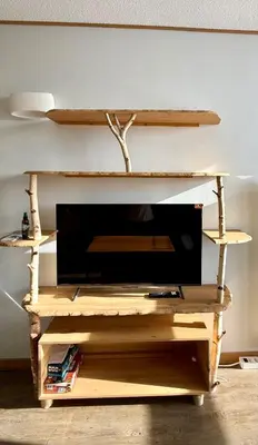 Télévision ou salle de divertissement dans l'établissement La Perdrix Blanche Appartement moderne Ski aux pieds - Vue panoramique et chambre séparée - 4 pers - Arcs 2000