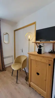 Plan de l'établissement Val Claret-Ski aux pieds, 4 pers, 1 chambre, Balcon Sud