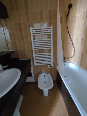 Salle de bains dans l'établissement BOR54 - Joli T3 lumineux 6pers, skis au pieds