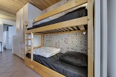 Un ou plusieurs lits dans un hébergement de l'établissement Résidence Hauts Du Val Claret B2 - Appartement renové·Pied des pistes·Balcon MAE-9001
