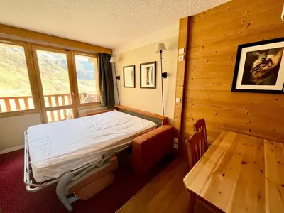 Un ou plusieurs lits dans un hébergement de l'établissement BELLE PLAGNE - Pieds des pistes et ESF !