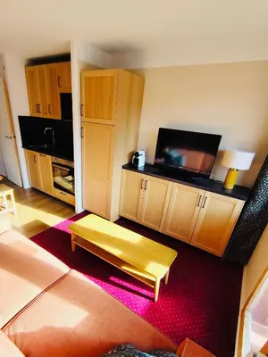Cuisine ou kitchenette dans l'établissement BELLE PLAGNE - Pieds des pistes et ESF !