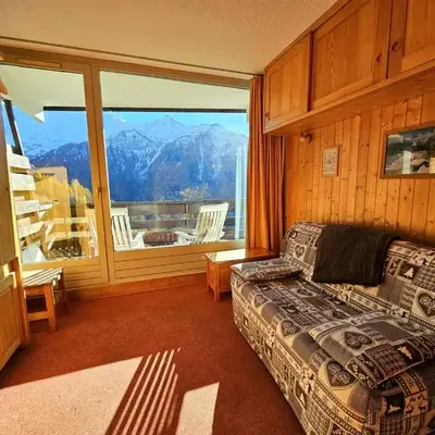 Studio cosy 17m² pour 2 pers. à Plan Peisey