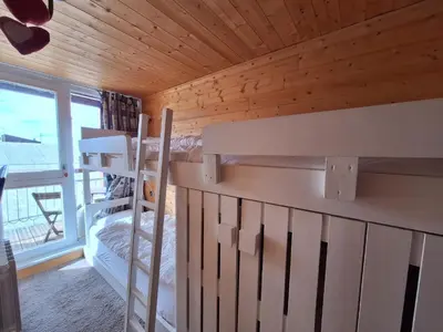 Plan de l'établissement Appartement cosy 2 pièces 5 pers, balcon, Arc 1800 - FR-1-411-962