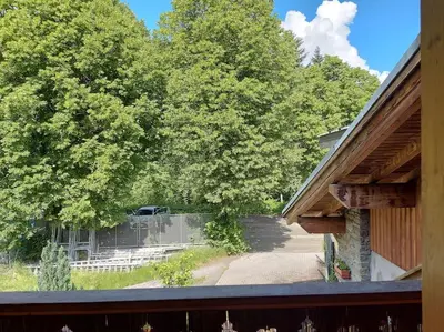 Jardin de l'établissement Appartement cosy - 3 personnes