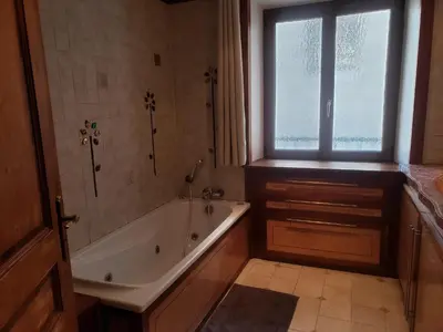 Salle de bains dans l'établissement Flocon