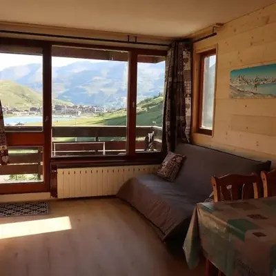 SLA107 - Apt lumineux 4pers vue lac Tignes