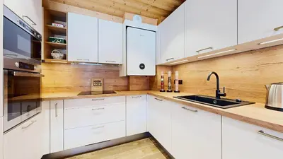 Cuisine ou kitchenette dans l'établissement Localisation centrale et vue spectaculaire