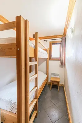 Un ou plusieurs lits dans un hébergement de l'établissement Résidence Le Criterium - Résidence Le Critérium 3 Chalet A Appartement 2 MAE-4361