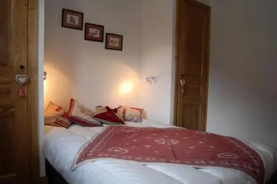 Un ou plusieurs lits dans un hébergement de l'établissement Résidence Le Clos Vanoise - Appartement 3 pièces lumineux MAE-4551