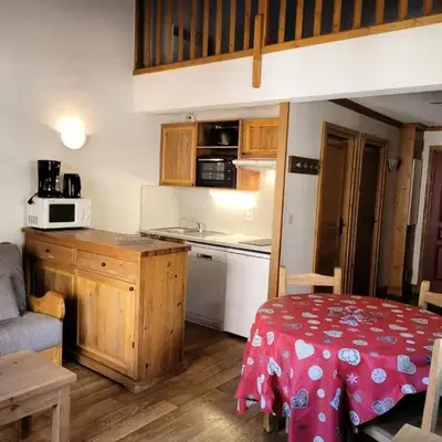 Résidence Le Clos Vanoise - Studi mezzanine chaleureux MAE-4561