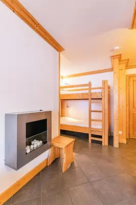 Un ou plusieurs lits dans un hébergement de l'établissement Résidence Le Criterium - Résidence Le Critérium 3 Chalet D Appartement 3 MAE-4581