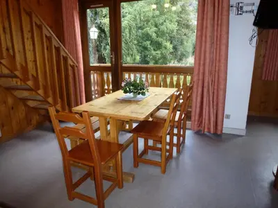 Balcon ou terrasse dans l'établissement Résidence Parrachee - 2 Pièces pour 6 Personnes MAE-4611