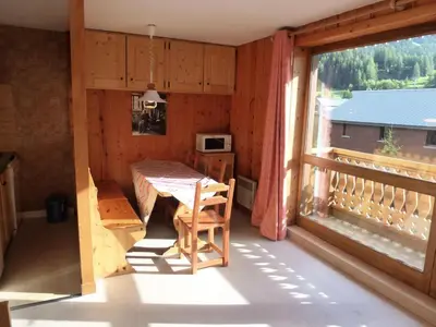 Balcon ou terrasse dans l'établissement Résidence Parrachee - 2 Pièces pour 5 Personnes MAE-4621