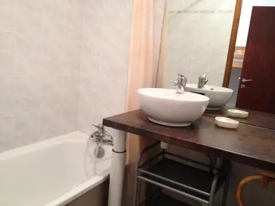 Salle de bains dans l'établissement Résidence Le Soliet 2 - Studio pour 4 Personnes MAE-4671