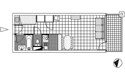 Plan de l'établissement Résidence Le Soliet 2 - Studio pour 4 Personnes MAE-4671