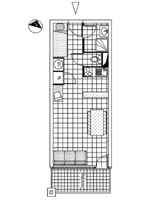 Plan de l'établissement Résidence Le Soliet 2 - Studio pour 4 Personnes MAE-4681