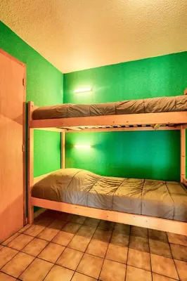 Un ou plusieurs lits dans un hébergement de l'établissement Résidence Albaron - Appartement 3 pièces - coin montagne MAE-4701