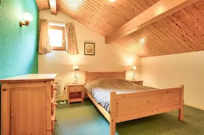 Un ou plusieurs lits dans un hébergement de l'établissement Résidence Albaron - Appartement 3 pièces - coin montagne MAE-4701